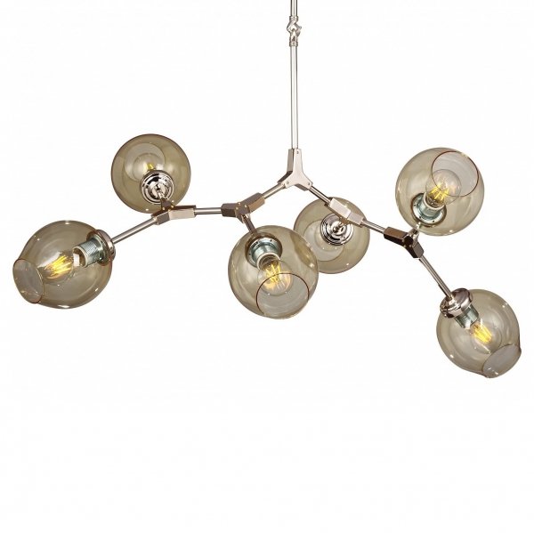 Люстра Branching Bubble Chandelier 6 Amber