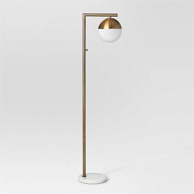 Торшер Geneva Single Glass Globe Floor Lamp 85499-22 41.115-0
